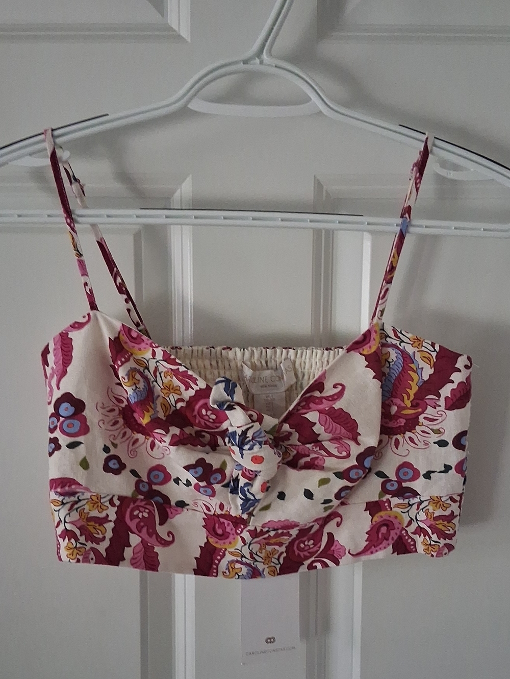 Caroline Constas New York Multicolor Crop Top Size S